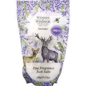 WOODS OF WINDSOR LAVENDER by Woods of Windsor BATH SALTS 16.8 OZ