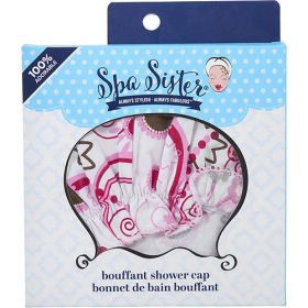 SPA ACCESSORIES by Spa Accessories BOUFFANT SHOWER CAP - FLORAL