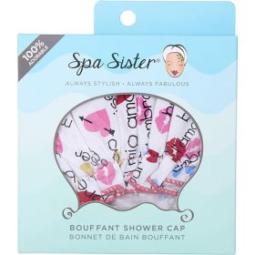 SPA ACCESSORIES by Spa Accessories BOUFFANT SHOWER CAP - LOVE