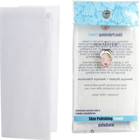 SPA ACCESSORIES by Spa Accessories SPA SISTER EXFOLIATING SPA TOWEL - WHITE