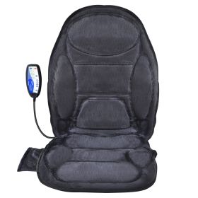 VEVOR Massage Seat Cushion with Heat, 6 Vibration Motors Seat Massage Pad, Vibrating Massage Chair Mat with 5 Mode & 4 Intensities