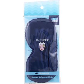 SPA ACCESSORIES by Spa Accessories SPA SISTER SILK SLEEP MASK - BLUE (Color: As Picture)