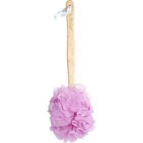 SPA ACCESSORIES by Spa Accessories NET SPONGE STICK (BEECH WOOD) - PINK - (Brand: SPA ACCESSORIES)