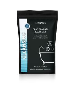 Dead Sea Soothing Bath Salt Soak with 21 Minerals â€“ Relaxing, Detoxifying, and Nourishing for Skin â€“ 14oz (default: default)