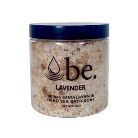 CBD Bath Soaks - Himalayan & Dead Sea Salts (Scent: Himilayan Dead Sea | Lavender)