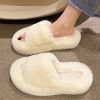 Winter Fur Slippers Woman Ladies Warm Home Slippers Winter For Women Comfortable Fluffy Room Indoor House Plush Shoe 2022 Korean