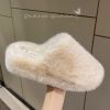 Winter Fur Slippers Woman Mules 2022 New Trend Warm Fluffy Home Slippers Winter For Women Comfortable Indoor House Shoes Ladies